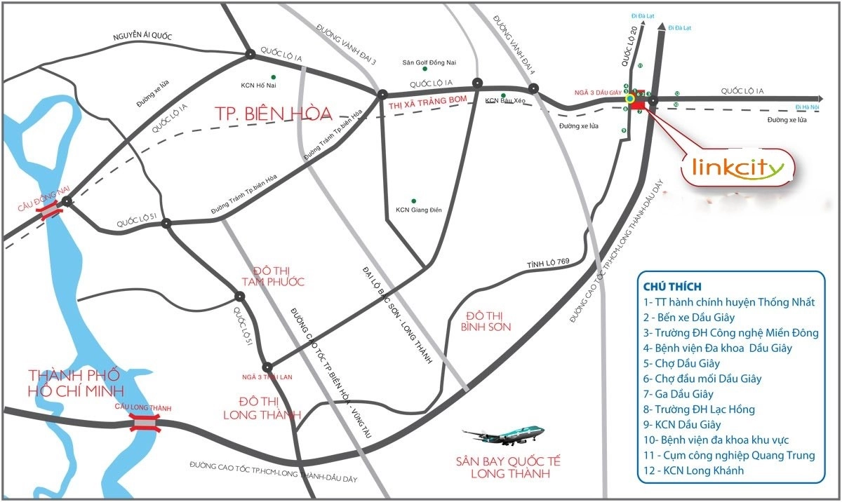 Tiềm năng của dự án The Link City tại Đồng Nai Tiềm năng của dự án The Link City tại Đồng Nai